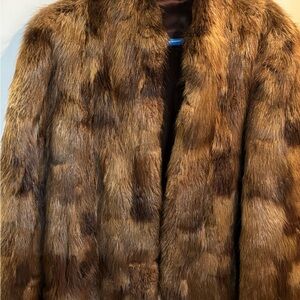 Luxurious Brown Fur Coat